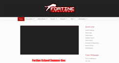 Desktop Screenshot of fortineschool.net